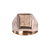 Anillo de Oro Hombre Sello (A806D) - Joyeria El Rubi