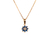 Colgante de Oro Mujer Con Piedras - Roseta (9531D)