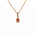 Colgante de Oro Mujer Con Piedras, Oval (9537D) - tienda online