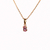 Colgante de Oro Mujer Con Piedras, Oval (9537D) - comprar online