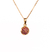 Colgante de Oro Mujer Con Piedras, Frutilla (9512D)