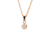Imagen de Colgante de Oro Mujer Con Piedras, Frutilla (9509D)