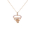 Colgante de Oro Mujer Con Piedras (9524D) - comprar online