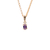 Colgante de Oro Mujer Con Piedras, Oval (9537D) en internet