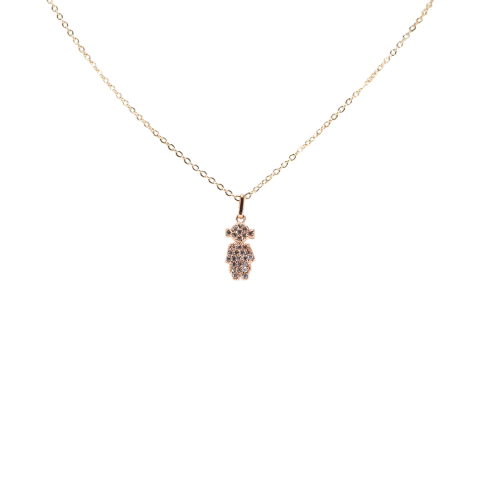 Colgante de Oro Niña (9539D)