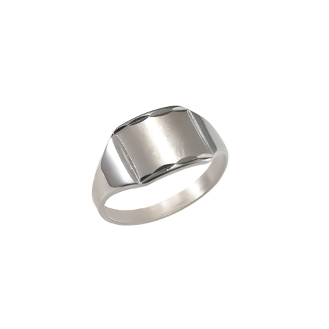 Anillo de Plata Sello para niño / joven (A630P)