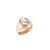 Anillo de Oro Hombre Piedra Redonda (A738D) - Joyeria El Rubi