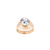 Anillo de Oro Hombre Piedra Redonda (A738D) - comprar online