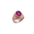 Anillo de Oro Hombre Con Piedra Oval - Sello (A741D) - Joyeria El Rubi