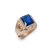 Anillo de Oro Hombre Piedra Cuadrada (A802D) - tienda online