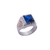Anillo de Plata Hombre con Piedra (A822C)