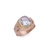Anillo de Oro Hombre Con Piedra Oval - Sello (A825D) - tienda online