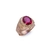 Anillo de Oro Hombre Con Piedra Oval - Sello (A825D) en internet
