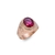 Anillo de Oro Hombre Con Piedra Oval - Sello (A840D) en internet