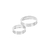 Alianzas Facetadas Plata (A224P) - comprar online