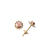 Imagen de Aros de Oro Sombrero Chino con Piedra B551D