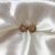 Aros de Oro con piedras (9004D) - comprar online