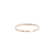 Pulsera Esclava de Oro Mujer Cincelada (L123) - comprar online