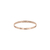 Pulsera Esclava de Oro Mujer Cincelada (L129D) - comprar online