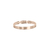 Pulsera Esclava de Oro Mujer Cincelada (L132) - comprar online