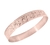 Pulsera Esclava de Oro Mujer Cincelada (L134) en internet