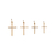 Colgante de Oro Cruz (M008D) - comprar online
