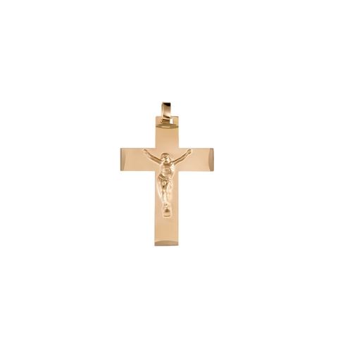 Colgante de Oro Cruz (M802D) - comprar online