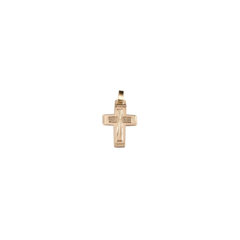 Colgante de Oro Cruz (M421D) - comprar online