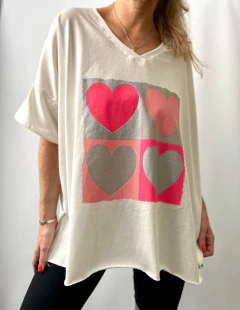 Maxi Remerones 4 corazones - comprar online