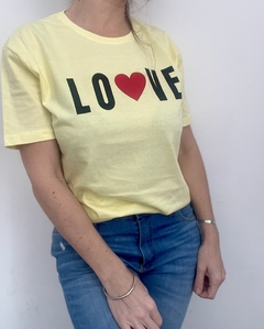 remera love - comprar online