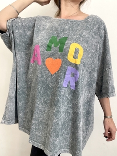 Maxi remeron oversize amor - tienda online