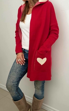 Tapado Corazon rojo en internet