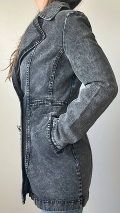 blazer denim - tienda online