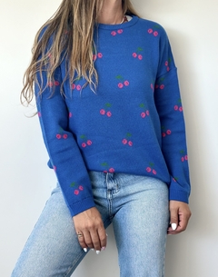 Sweater Cerecitas Azul