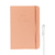 Kit Caderneta Colore Peachy! + Caneta Gel Hybrid Milky White Pentel 0.8mm