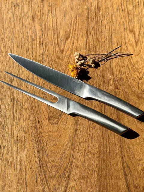 SET DE ASADO ACERO INOXIDABLE - comprar online