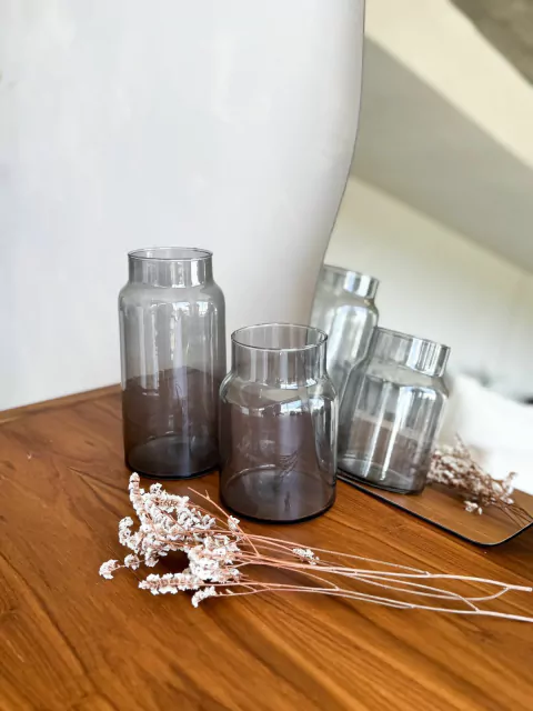 Jarrón Camboya Fumé