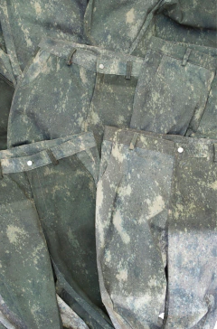 Pantalon Splat Militar - Méndez Atelier