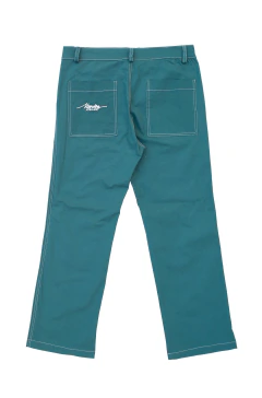 Pantalon Costuras Verde - comprar online