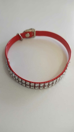 COLLAR CHICO CON STRASS (RAZA FUERTE) - comprar online
