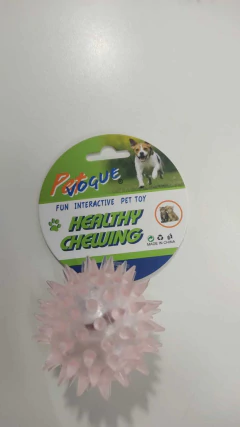 JUGUETE PELOTA CON LUZ Y CHIFLE 5CM ( CÓD AF24039 ) COLORES SURTIDOS en internet
