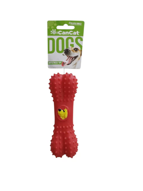 JUGUETE HUESO CON CHIFLE ( 14.5CM LARGO ) - comprar online