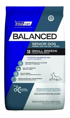 VITALCAN BALANCED DOG SENIOR SMALL 7.5KG