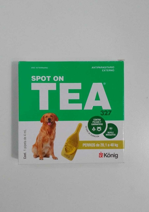 TEA PIPETA PULGUICIDA Y GARRAPATICIDA PERROS 20 A 40KG