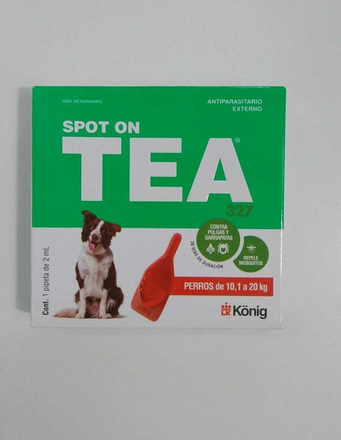 TEA PIPETA PULGUICIDA Y GARRAPATICIDA PERROS 11 A 20KG