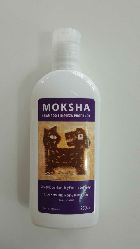 MOKSHA SHAMPOO LIMPIEZA PROFUNDA ( GATOS Y PERROS ) 250ML