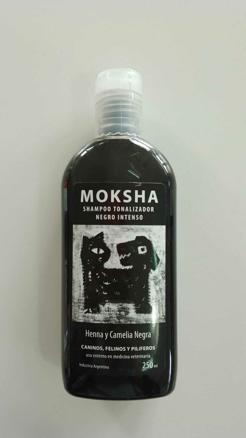 MOKSHA SHAMPOO TONALIZADOR NEGRO ( GATOS Y PERROS ) 250ML