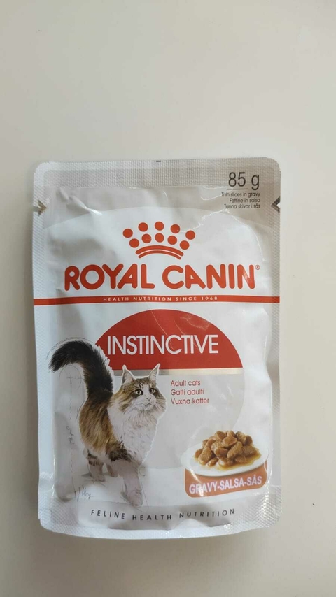 ROYAL ALIMENTO HUMEDO POUCH GATO ADULTO INSTINCTIVE 85GRS