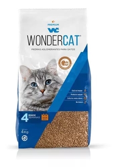 PIEDRAS WONDERCAT AGLOMERANTE ARENA COCO 4KG