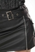 Pollera ROCK con cintos de cuero - tienda online